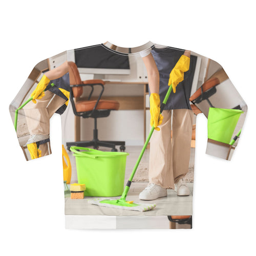 Cleaning Crew Graphic Sweatshirt — Mop & Bucket Home Care Pullover