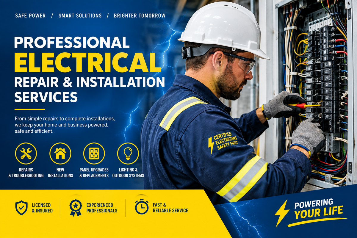 Electrical Repair & Installation Services