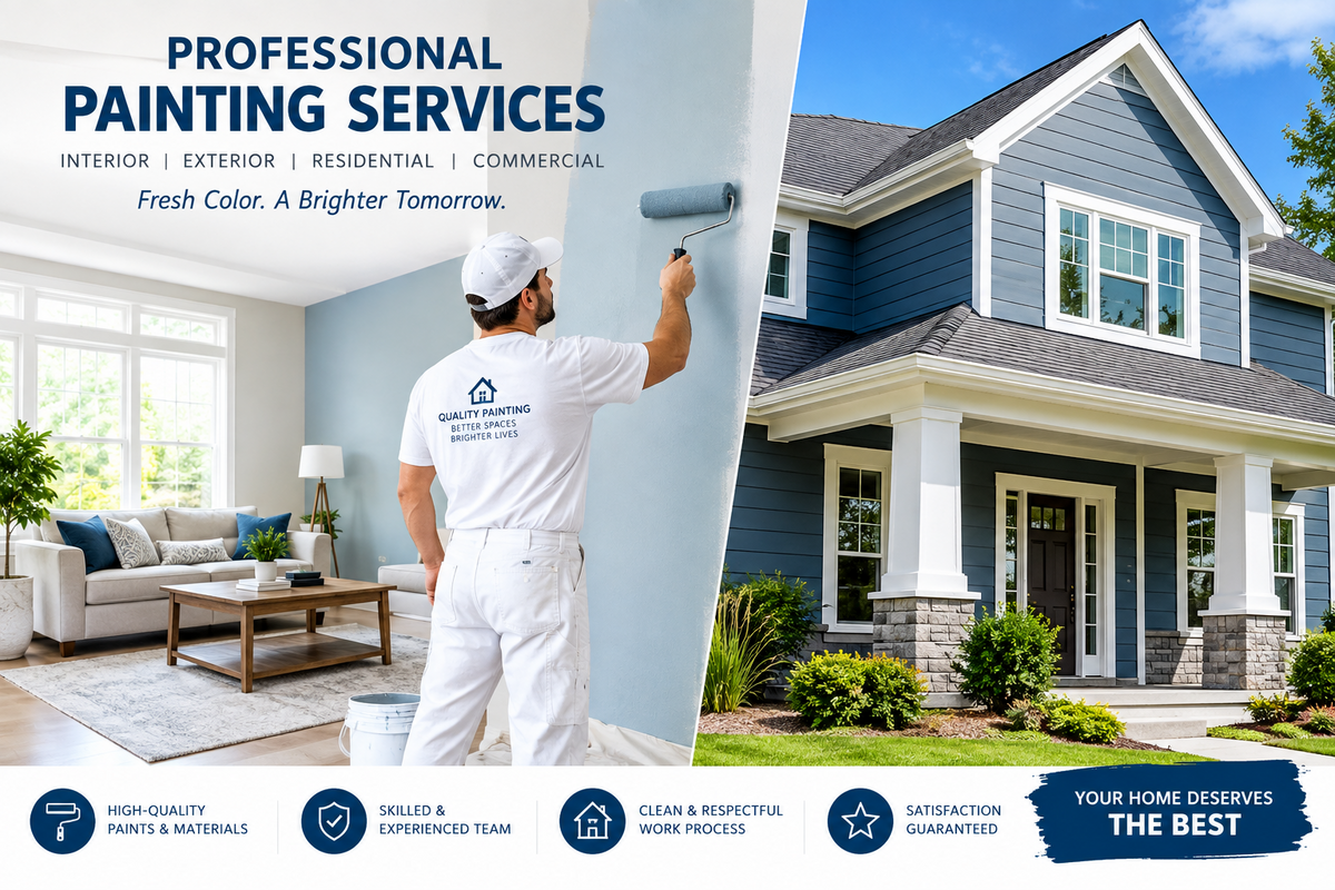 Interior & Exterior Painting Services