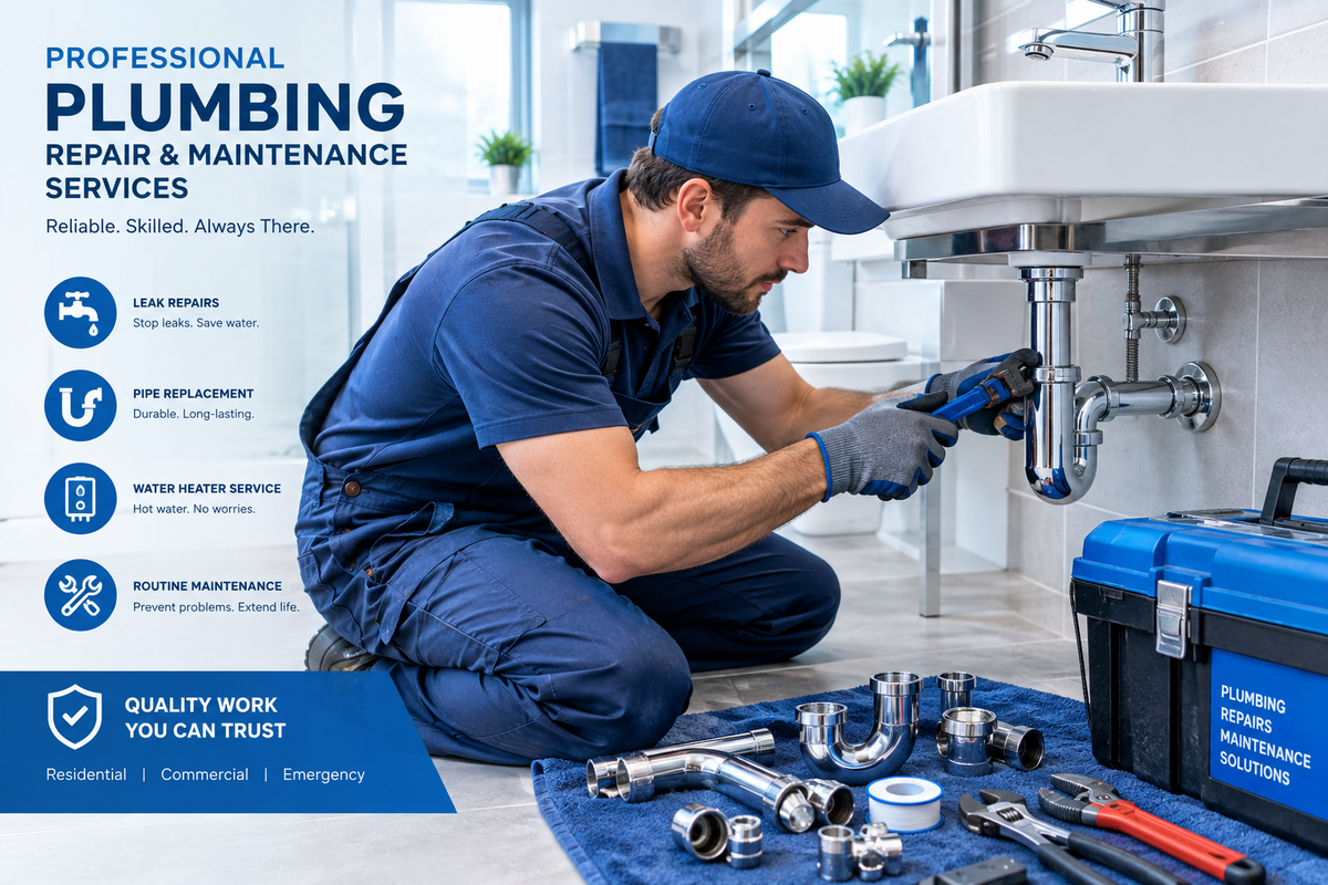 Plumbing Repair & Maintenance Services