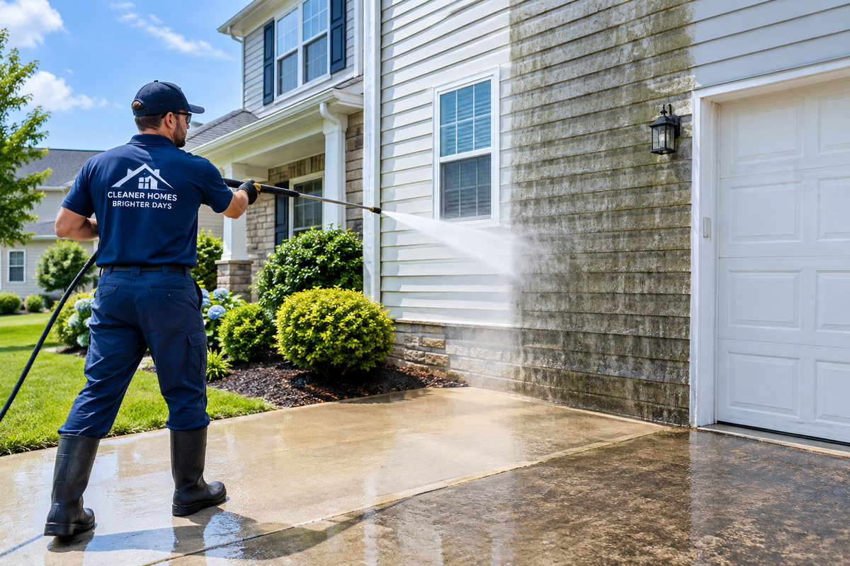 Pressure Washing & Exterior Cleaning Services